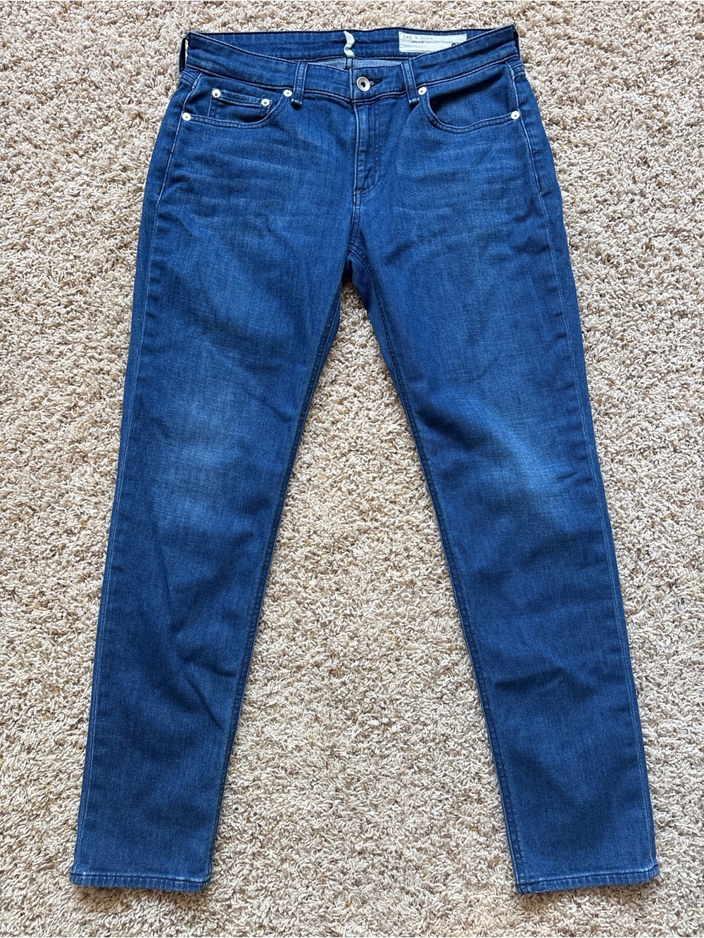 Rag & Bone Dre Low Rise Slim Boyfriend Jean - Size 27